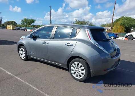 2017 Nissan Leaf S z USA, uszkodzony, nr VIN 1N4BZ0CP3HC301725